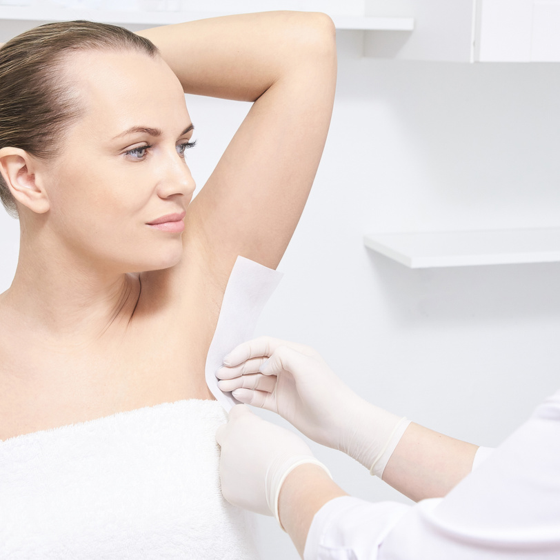 Hair Removal Inside Salon